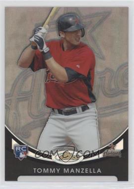 2010 Topps Finest - [Base] - Refractor #129 - Tommy Manzella /599 [EX to NM]