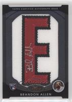 Brandon Allen (Letter E) #/284