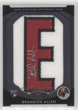 2010 Topps Finest - [Base] #151.E - Brandon Allen (Letter E) /284