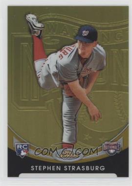 2010 Topps Finest - Rookie Redemption - Gold Refractor #FFR-6 - Stephen Strasburg /50