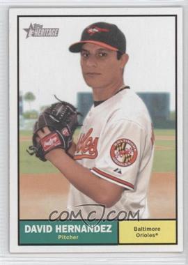 2010 Topps Heritage - [Base] #125 - David Hernandez