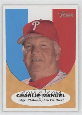 2010 Topps Heritage - [Base] #219 - Charlie Manuel