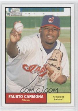 2010 Topps Heritage - [Base] #34 - Fausto Carmona