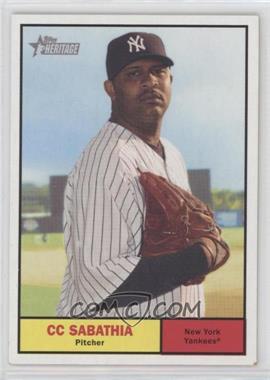 2010 Topps Heritage - [Base] #366.1 - CC Sabathia