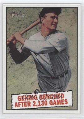 2010 Topps Heritage - [Base] #405 - Lou Gehrig