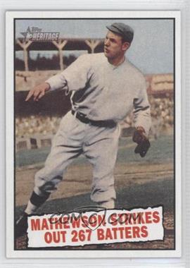 2010 Topps Heritage - [Base] #408 - Christy Mathewson