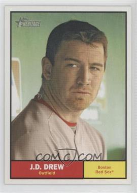 2010 Topps Heritage - [Base] #457 - J.D. Drew [EX to NM]