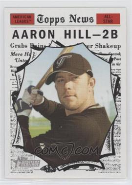 2010 Topps Heritage - [Base] #465 - Aaron Hill