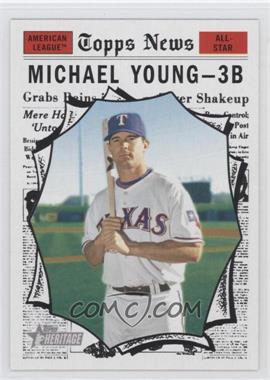 2010 Topps Heritage - [Base] #467 - Michael Young