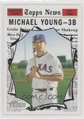 2010 Topps Heritage - [Base] #467 - Michael Young