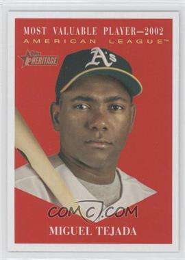 2010 Topps Heritage - [Base] #473 - Miguel Tejada