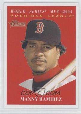 2010 Topps Heritage - [Base] #481 - Manny Ramirez