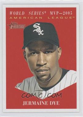 2010 Topps Heritage - [Base] #482 - Jermaine Dye