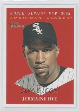 2010 Topps Heritage - [Base] #482 - Jermaine Dye