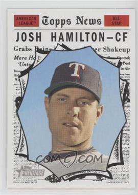 2010 Topps Heritage - [Base] #489 - Josh Hamilton