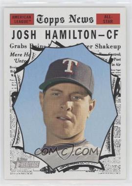 2010 Topps Heritage - [Base] #489 - Josh Hamilton