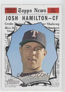 2010 Topps Heritage - [Base] #489 - Josh Hamilton