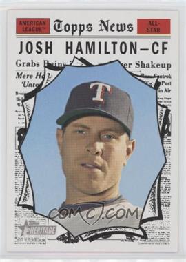 2010 Topps Heritage - [Base] #489 - Josh Hamilton