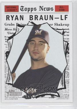 2010 Topps Heritage - [Base] #492 - Ryan Braun