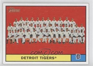 2010 Topps Heritage - [Base] #51 - Detroit Tigers Team