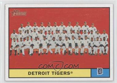 2010 Topps Heritage - [Base] #51 - Detroit Tigers Team