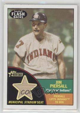 2010 Topps Heritage - Baseball Flashbacks Stadium Relics #FSR-JP - Jim Piersall