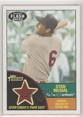 2010 Topps Heritage - Baseball Flashbacks Stadium Relics #FSR-SM - Stan Musial