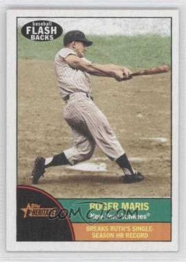 2010 Topps Heritage - Baseball Flashbacks #BF 1 - Roger Maris