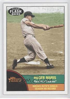 2010 Topps Heritage - Baseball Flashbacks #BF 1 - Roger Maris