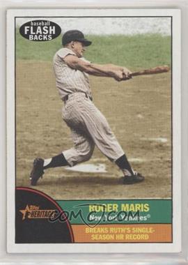 2010 Topps Heritage - Baseball Flashbacks #BF 1 - Roger Maris