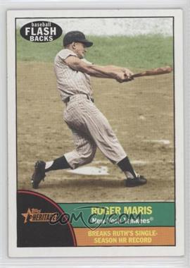 2010 Topps Heritage - Baseball Flashbacks #BF 1 - Roger Maris