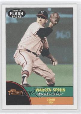 2010 Topps Heritage - Baseball Flashbacks #BF 2 - Warren Spahn