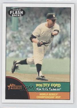 2010 Topps Heritage - Baseball Flashbacks #BF 3 - Whitey Ford