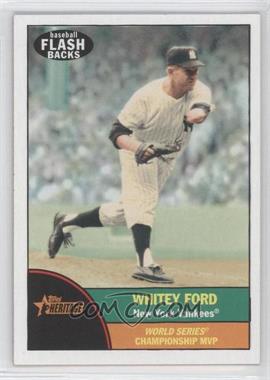 2010 Topps Heritage - Baseball Flashbacks #BF 3 - Whitey Ford