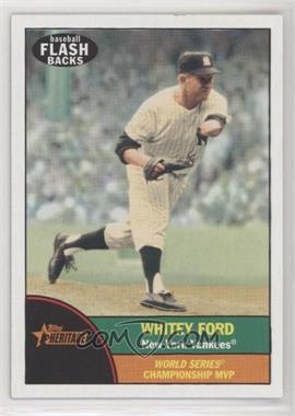 2010 Topps Heritage - Baseball Flashbacks #BF 3 - Whitey Ford