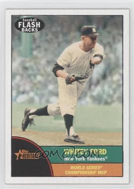 2010 Topps Heritage - Baseball Flashbacks #BF 3 - Whitey Ford