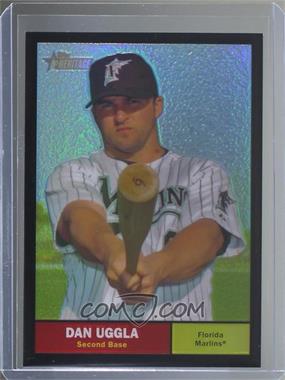 2010 Topps Heritage - Chrome - Black Refractor #C70 - Dan Uggla /61