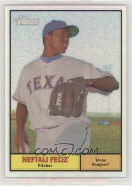 2010 Topps Heritage - Chrome - Refractor #C100 - Neftali Feliz /561