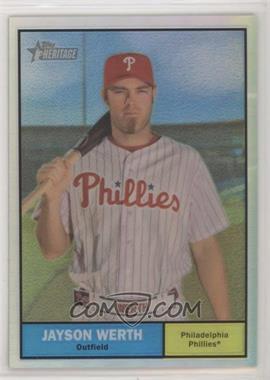 2010 Topps Heritage - Chrome - Refractor #C106 - Jayson Werth /561