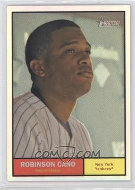 2010 Topps Heritage - Chrome - Refractor #C117 - Robinson Cano /561