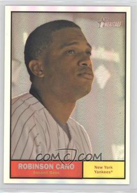 2010 Topps Heritage - Chrome - Refractor #C117 - Robinson Cano /561