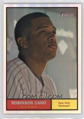 2010 Topps Heritage - Chrome - Refractor #C117 - Robinson Cano /561
