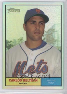 2010 Topps Heritage - Chrome - Refractor #C128 - Carlos Beltran /561