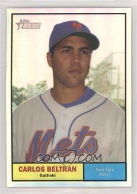 2010 Topps Heritage - Chrome - Refractor #C128 - Carlos Beltran /561