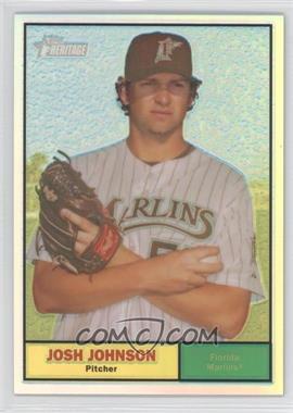 2010 Topps Heritage - Chrome - Refractor #C88 - Josh Johnson /561