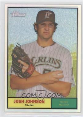 2010 Topps Heritage - Chrome - Refractor #C88 - Josh Johnson /561