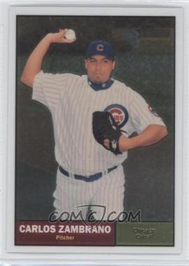 2010 Topps Heritage - Chrome #C133 - Carlos Zambrano /1961