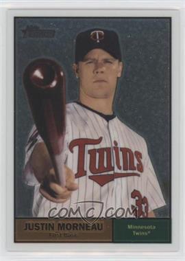 2010 Topps Heritage - Chrome #C145 - Justin Morneau /1961 [EX to NM]