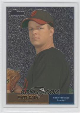 2010 Topps Heritage - Chrome #C21 - Matt Cain /1961