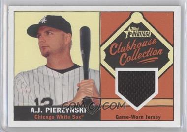 2010 Topps Heritage - Clubhouse Collection Relic #CCR-AJP - A.J. Pierzynski